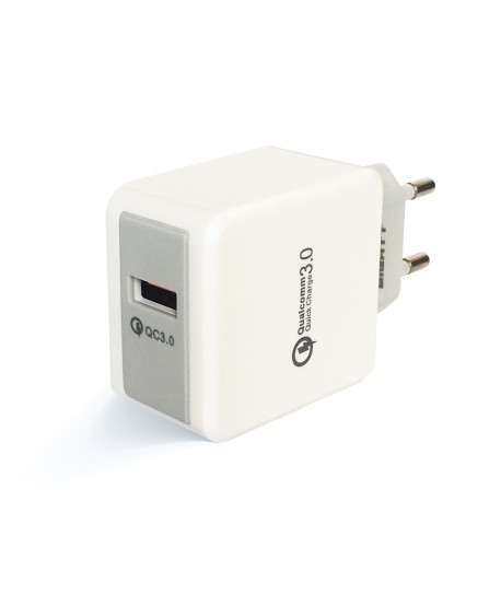 Cargador USB Qualcomm 3.0 de 1 puerto 12W