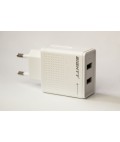 Cargador USB Qualcomm 3.0 de 2 puerto 12W