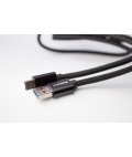 Cable Nylon trenzado Type C a USB 3.0 Black