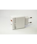 Cargador USB Qualcomm 3.0 de 2 puerto 12W