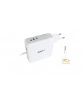 Cargador Universal para APPLE 45/60/85W MAGSAFE 1 + 1 PUERTO USB